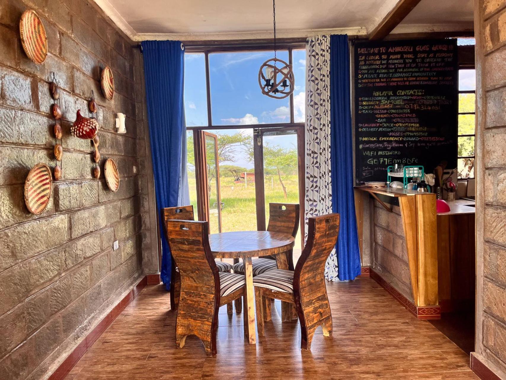 Amboseli Glass House Oloitokitok Экстерьер фото